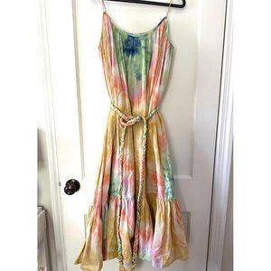 Rhode Size M Tie-Dye Midi Dress